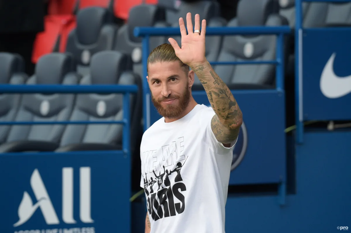Sergio Ramos has yet to debut for PSG since moving from Real Madrid