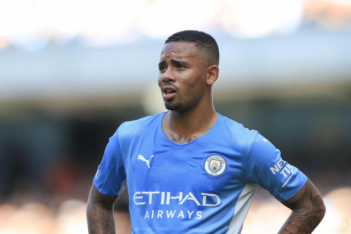 Gabriel Jesus during Manchester City's goalless draw with Southampton
