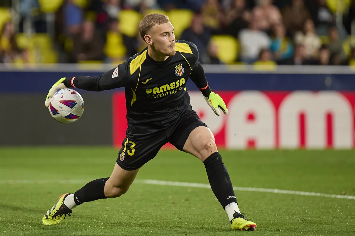 Filip Jorgensen of Villarreal