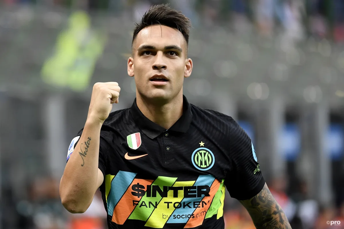 Inter striker Lautaro Martinez