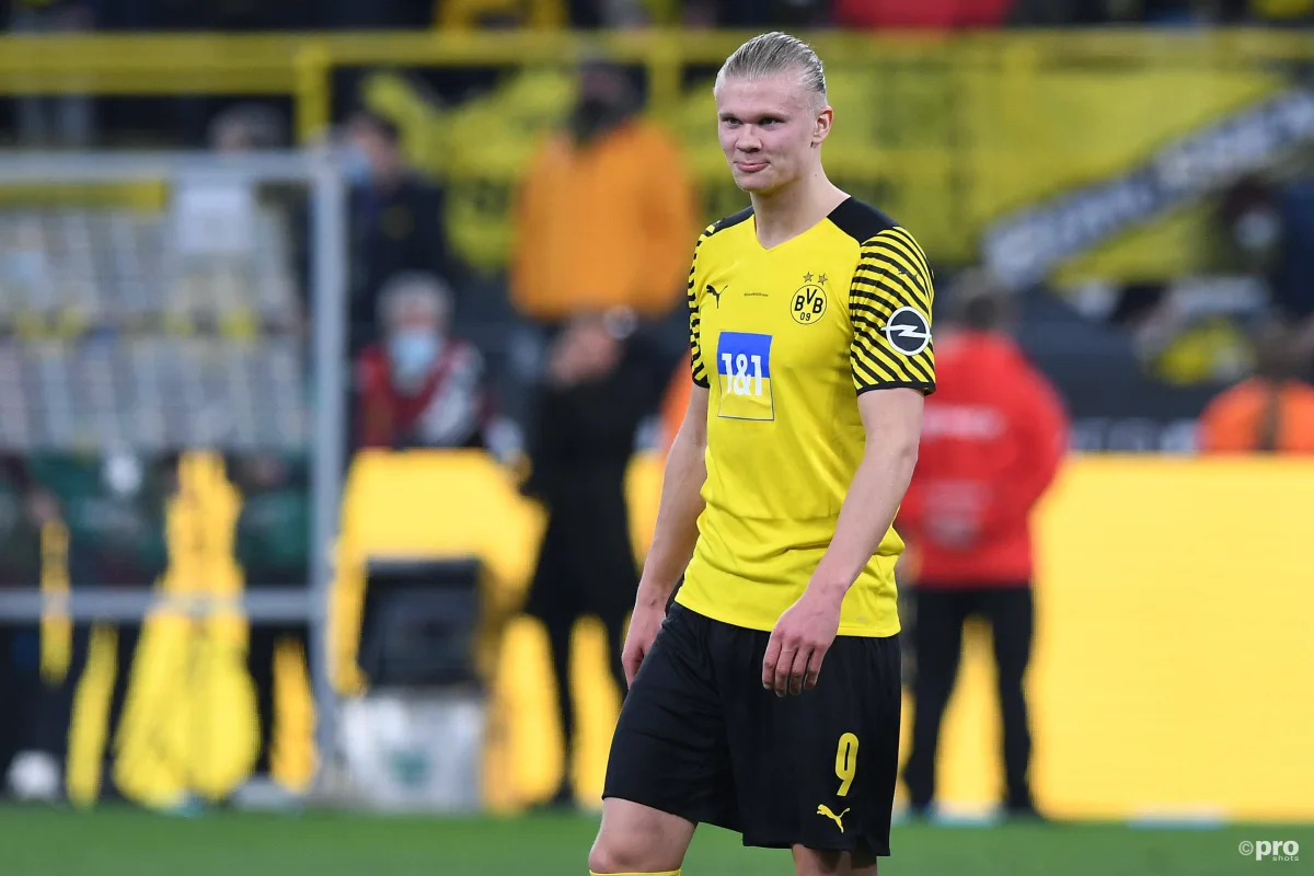 Borussia Dortmund striker Erling Haaland