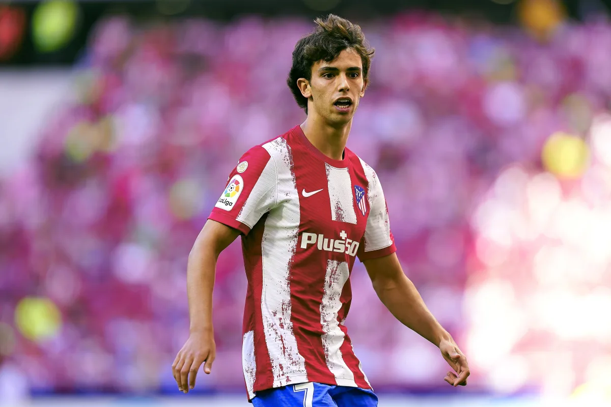 Joao Felix during Atletico Madrid's LaLiga match vs Athletic