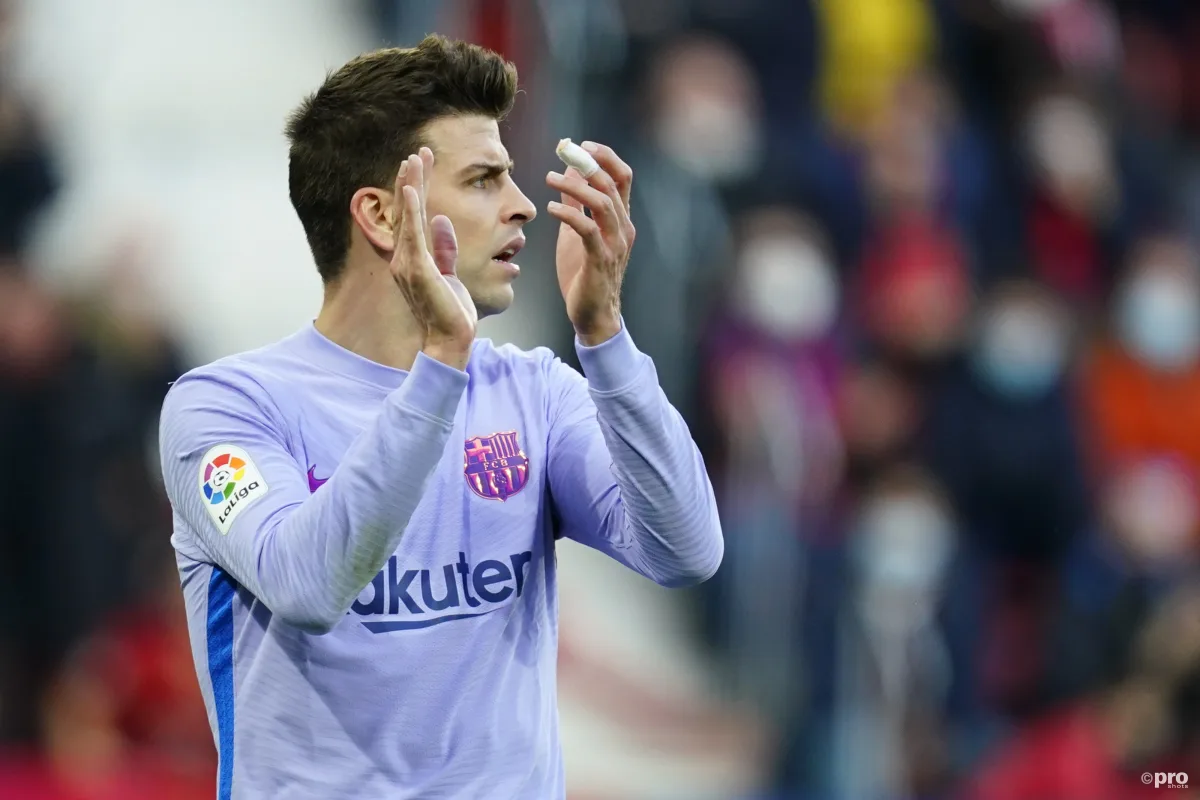 Gerard Pique, Osasuna v Barcelona