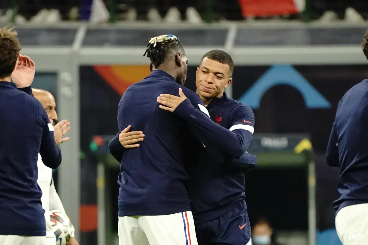 Kylian Mbappe, Paul Pogba, France, 2021/22