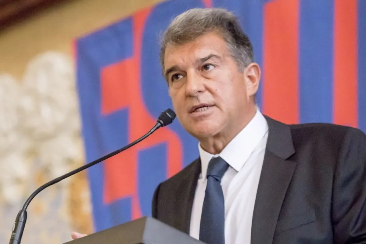 Barcelona president Joan Laporta was left fuming by the comments from Javier Tebas