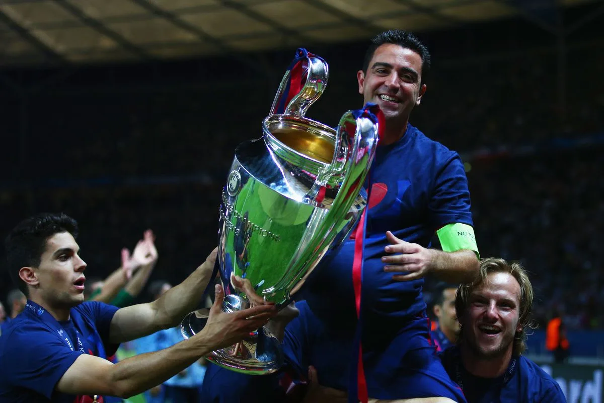 Xavi, Barcelona v Juventus, Champions League final 2015