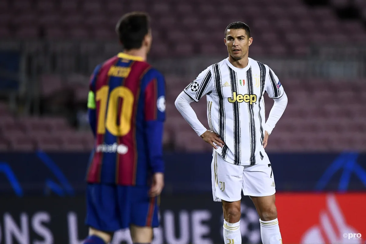 Lionel Messi and Cristiano Ronaldo