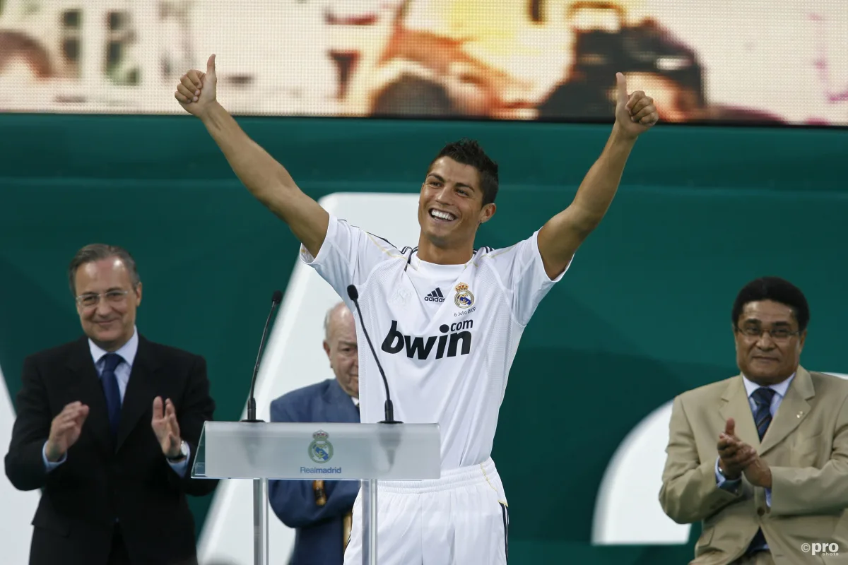 Cristiano Ronaldo's Real Madrid unveiling