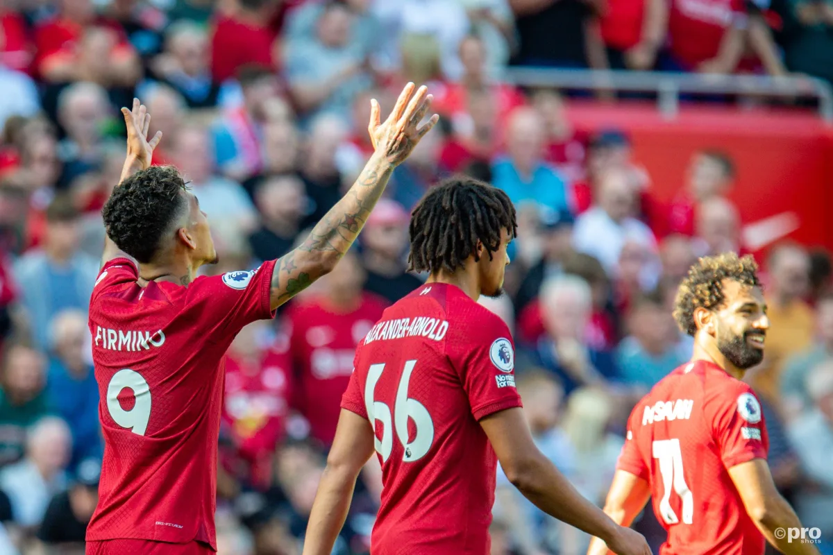 Roberto Firmino starred as Liverpool equalled the EPL's record win