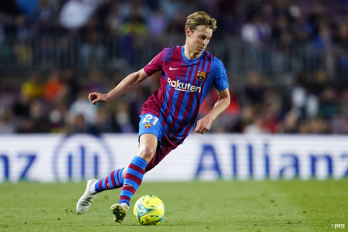 Frenkie de Jong, Barcelona, 2021-22