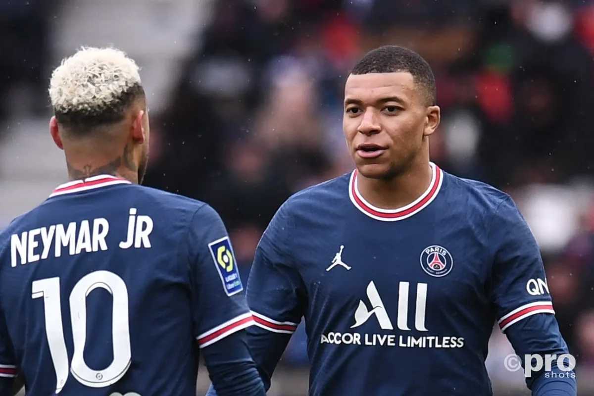 Kylian Mbappe and Neymar, PSG, 2021/22