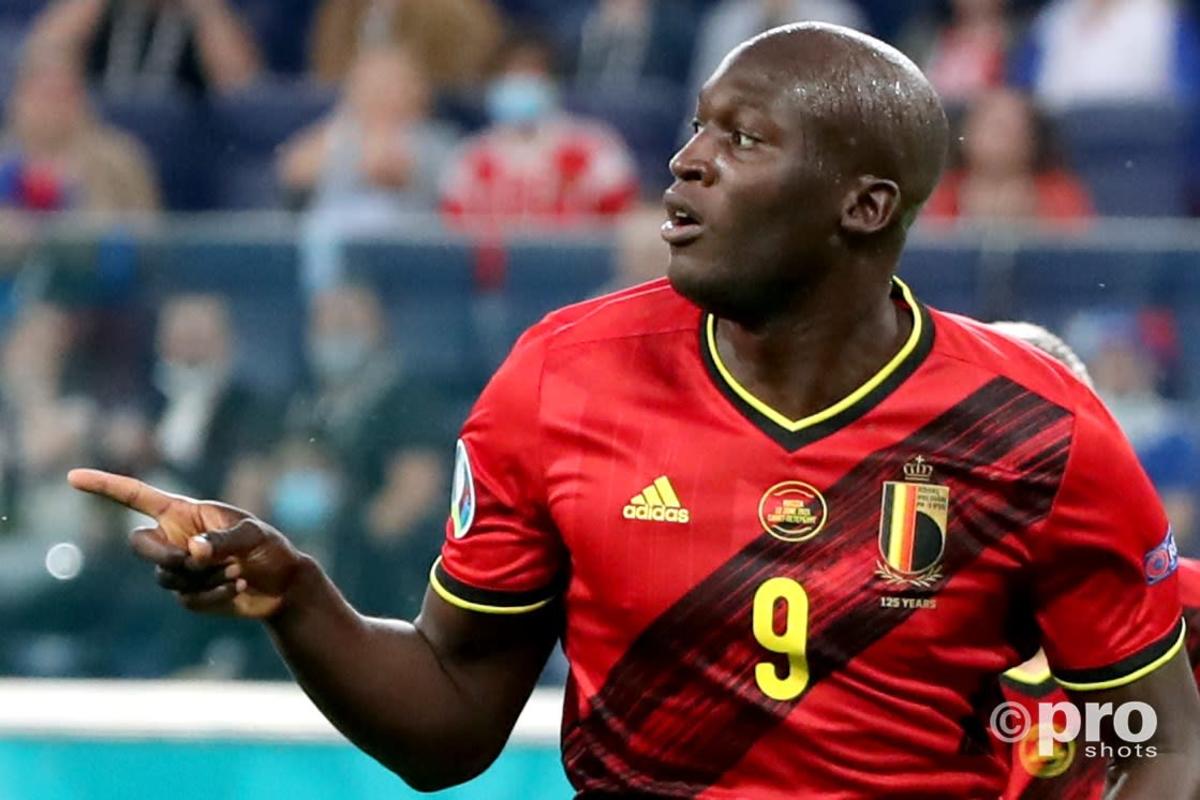 Romelu Lukaku scores for Belgium at Euro 2020