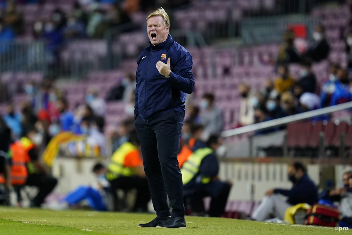 Ronald Koeman, Barcelona v Granada, 2021-22