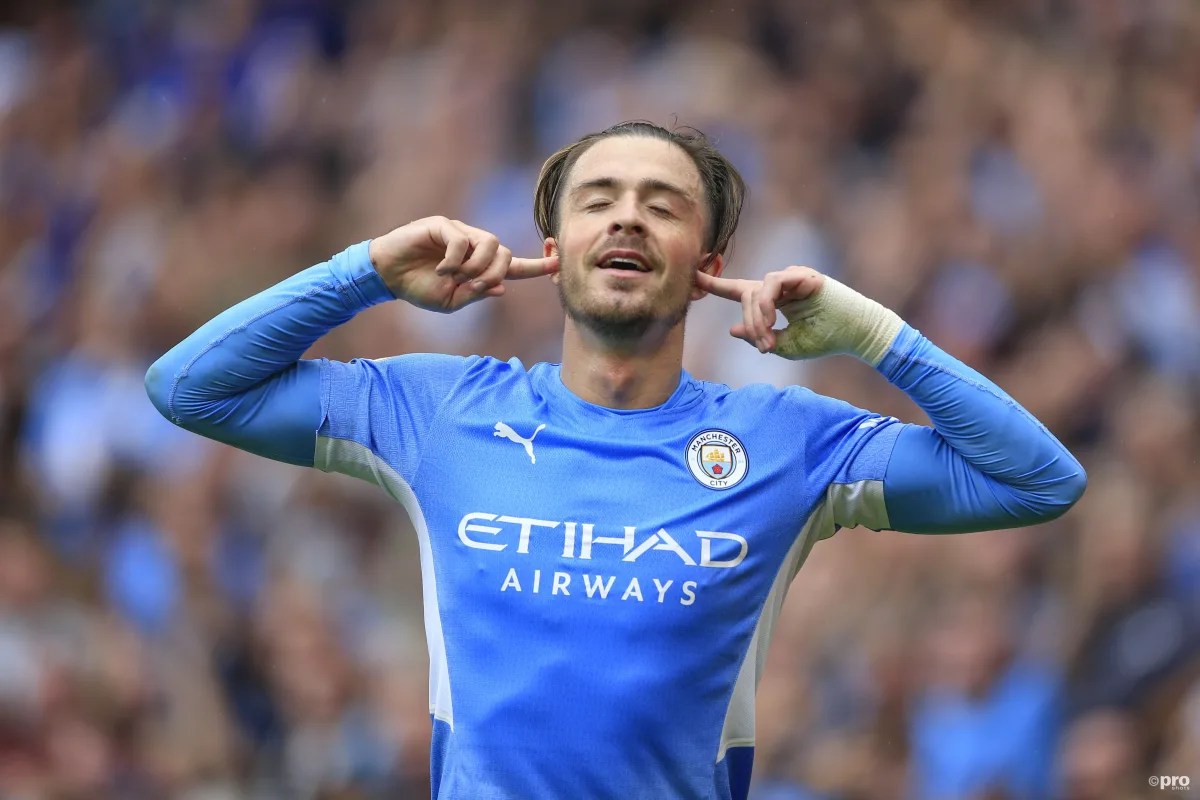 Jack Grealish scores for Man City against Norwich