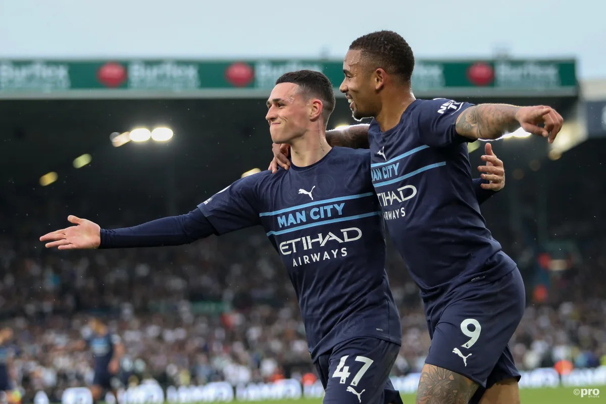 Phil Foden, Gabriel Jesus, Manchester City, 2021/22