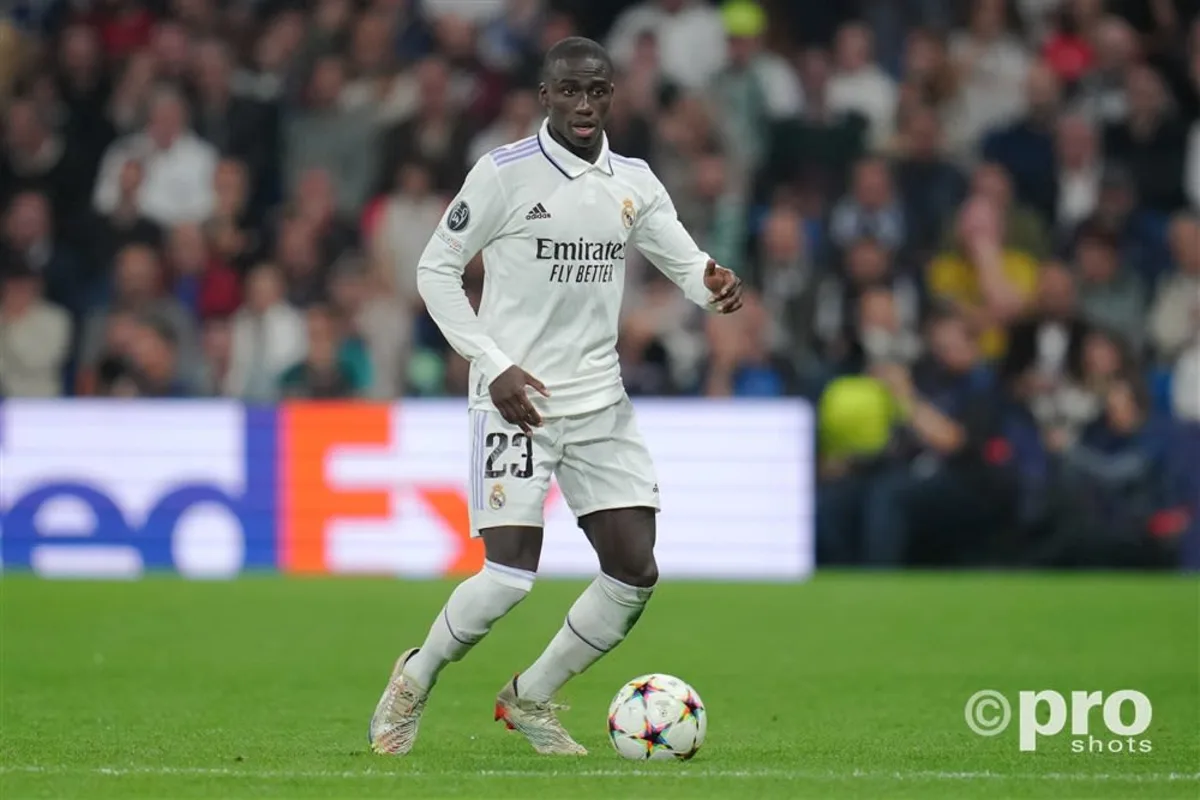 Ferland Mendy in action for Real Madrid