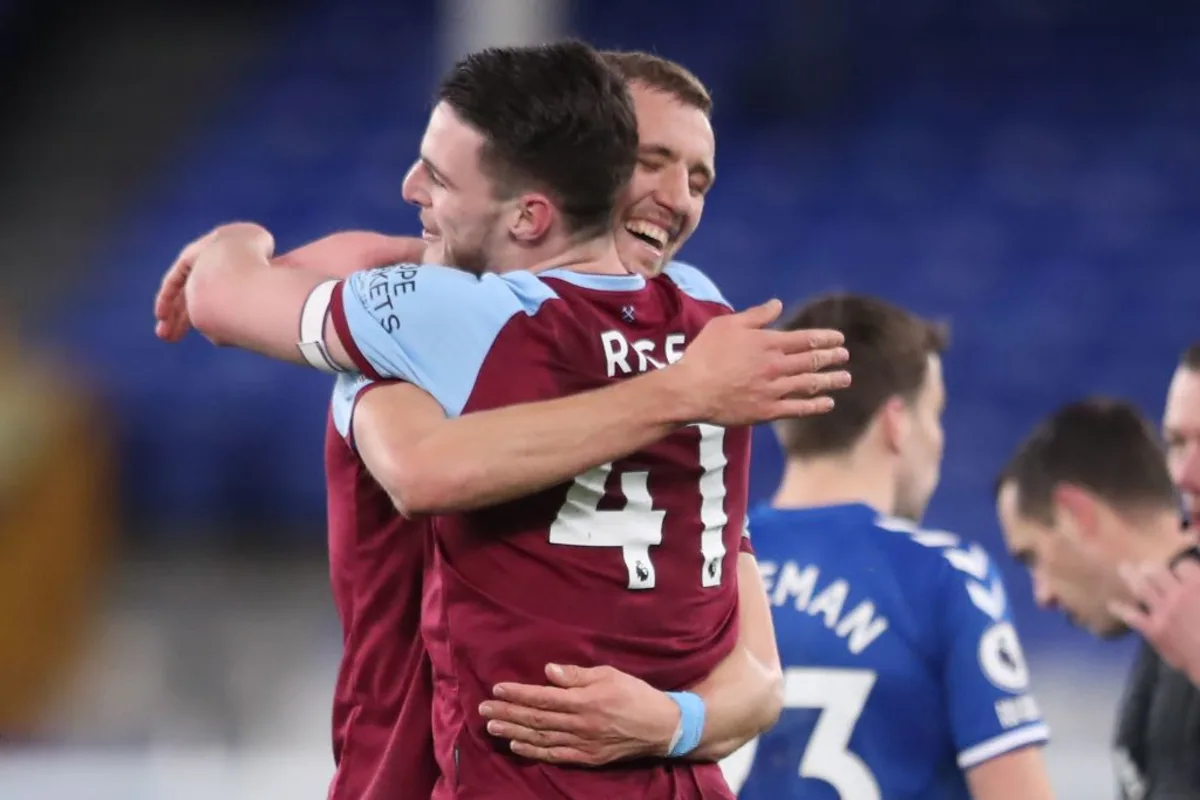 Declan Rice and Tomas Soucek, West Ham