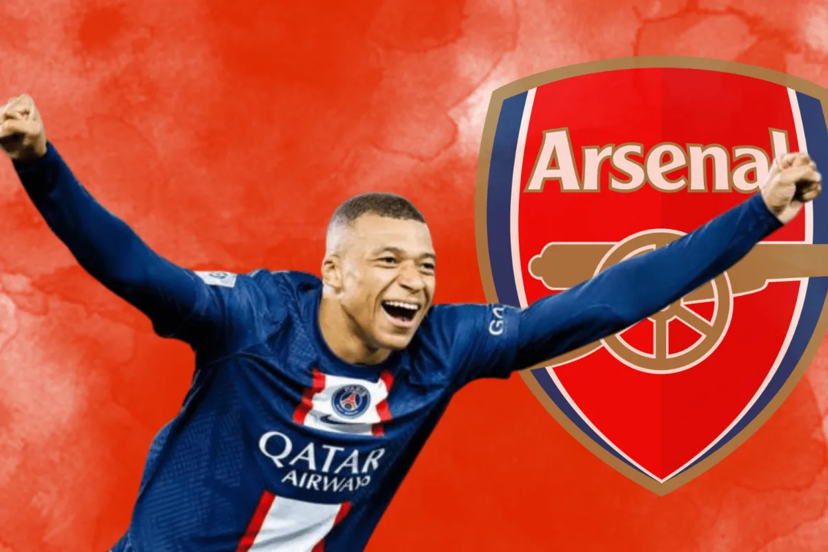 Mbappe store arsenal shirt