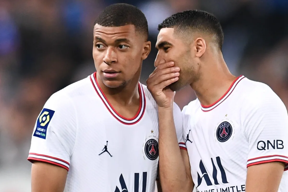 Mbappé's departure this summer could affect Achraf's future at PSG