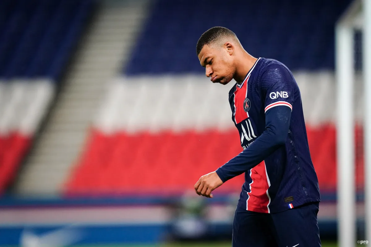 Lionel Messi Neymar Kylian Mbappé Georginio Wijnaldum Achraf Hakimi  Nuno Mendes of Paris SaintGermain during the UEFA Champions League group A  m Stock Photo  Alamy