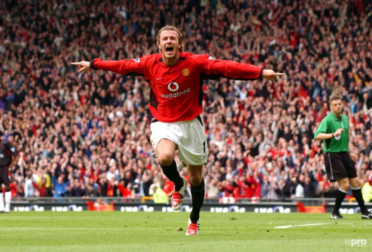 Beckham cited his time at Man Utd under Sir Alex Ferguson