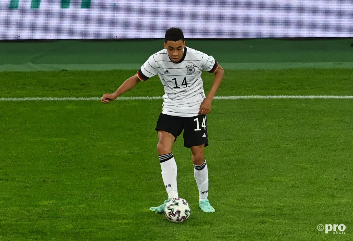 Jamal Musiala at Euro 2020 with Germany