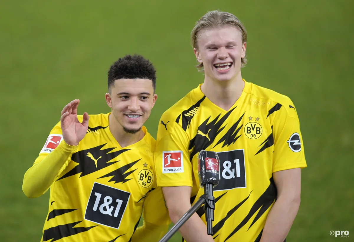 Dortmund boss suggests only Man City and PSG could afford Haaland and Sancho