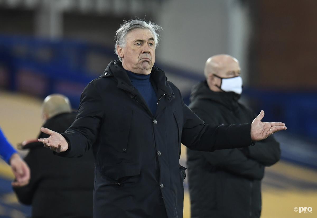 Ancelotti: I don’t have the players at Everton to play the way I want