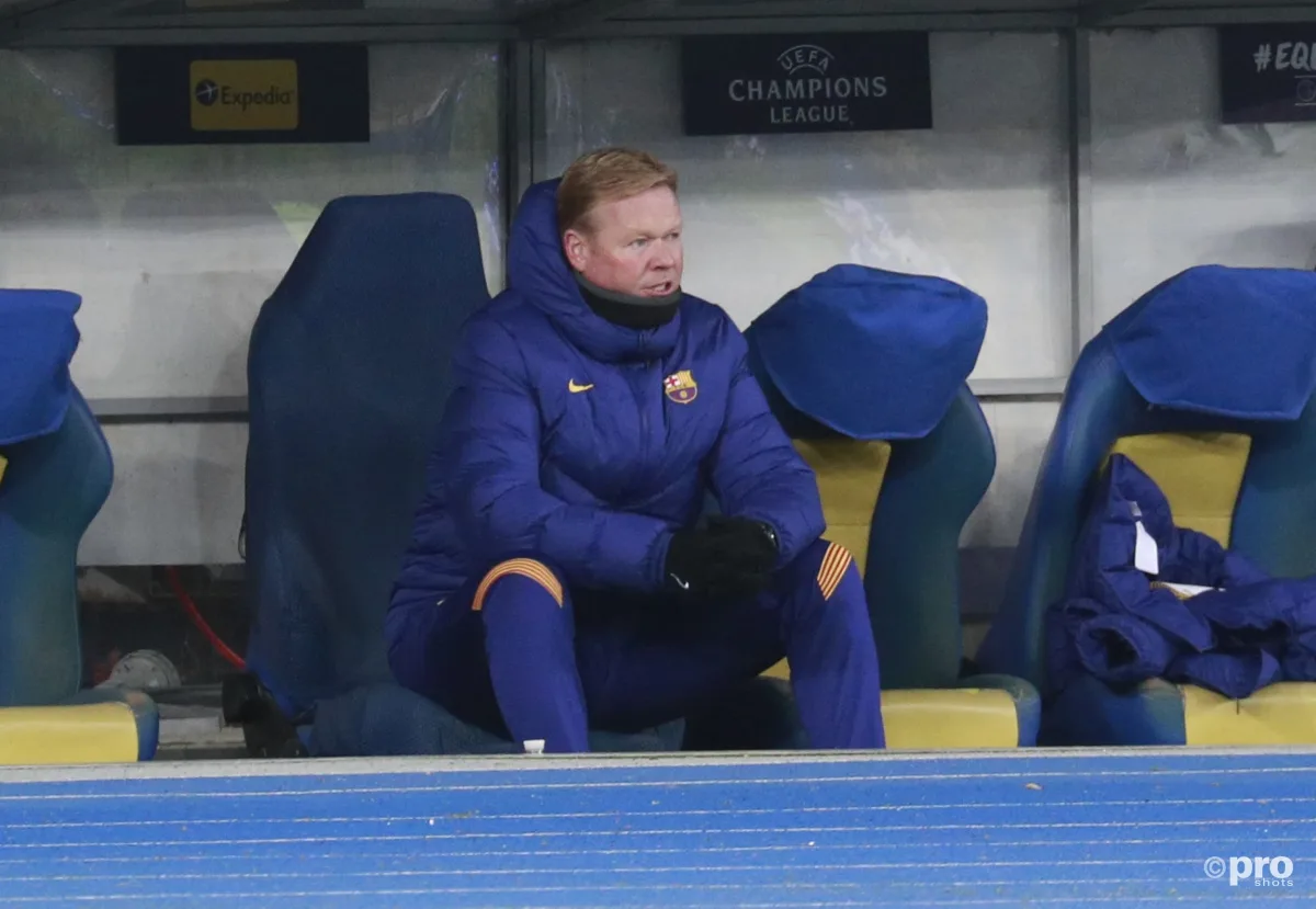 Barcelona’s Koeman: I accept the coach is to blame for poor results