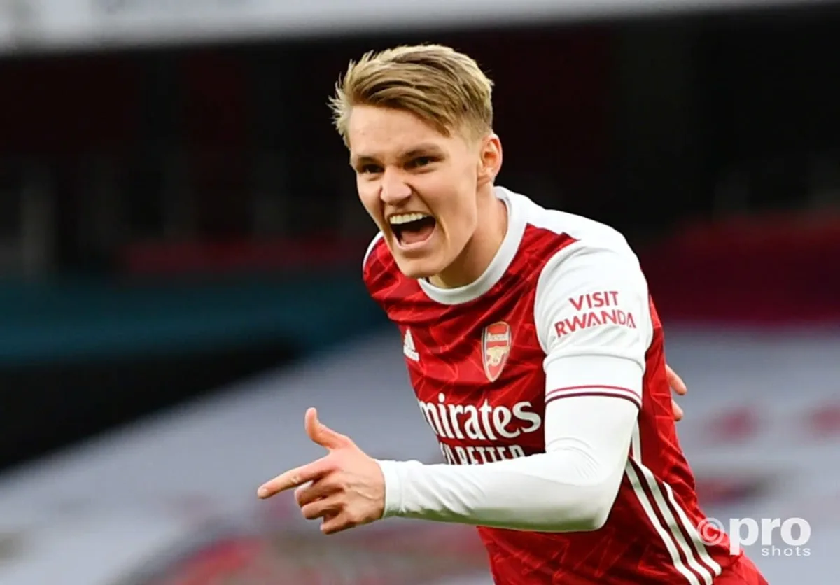 Odegaard feels at home at Arsenal, says Chambers