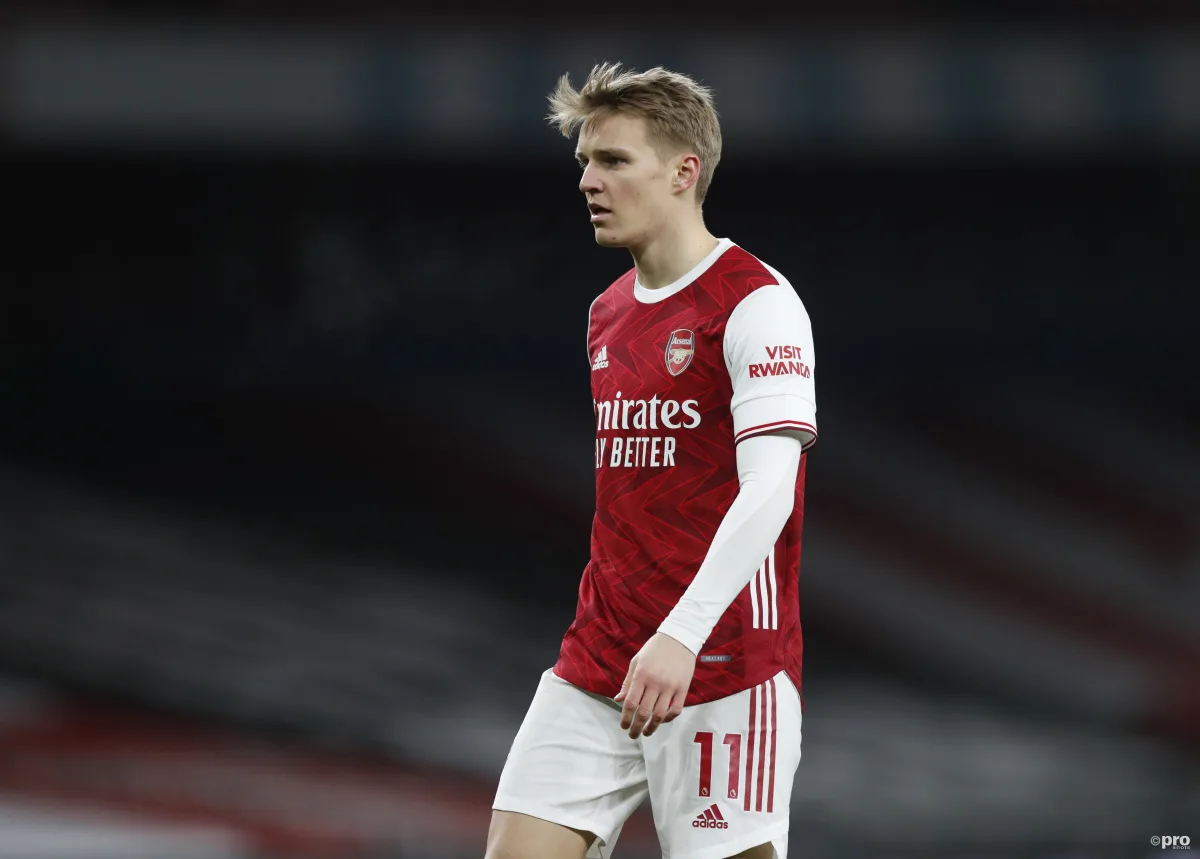 ‘He’s not getting the ball’ – Arsenal stars told to stop ignoring Odegaard