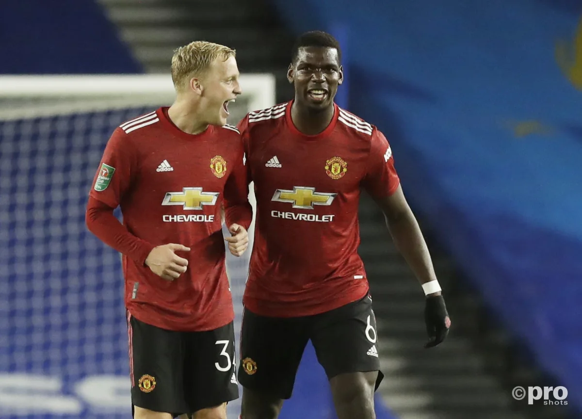 Van de Beek’s lack of impact at Man Utd leaves Paul Pogba with bargaining power