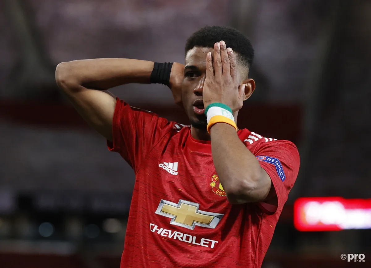 When will Amad Diallo start for Manchester United?