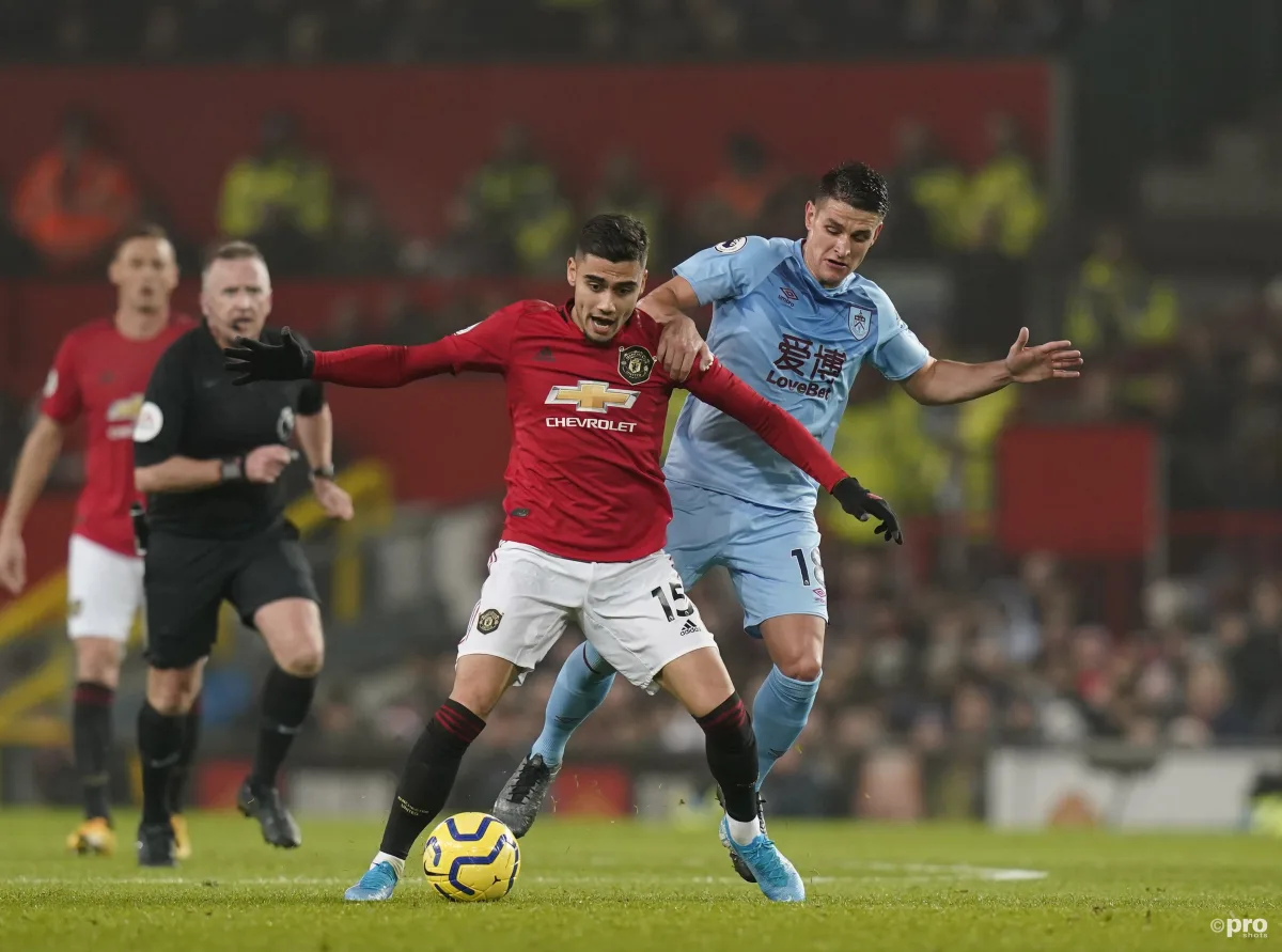 Andreas Pereira playing for Man Utd