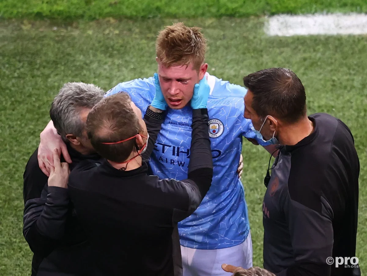 De Bruyne faces race against time for Euro 2020 after double fracture