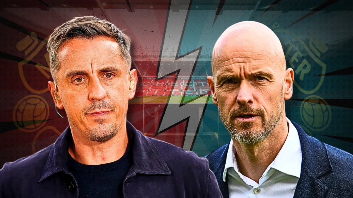 Man Utd playing 'pub football': Neville savages Ten Hag in Spurs clash | FootballTransfers.com