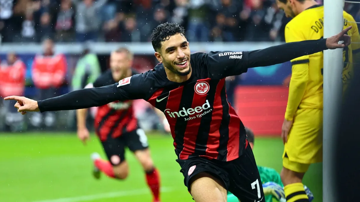 Who is Omar Marmoush? West Ham target Frankfurt forward likened to Salah