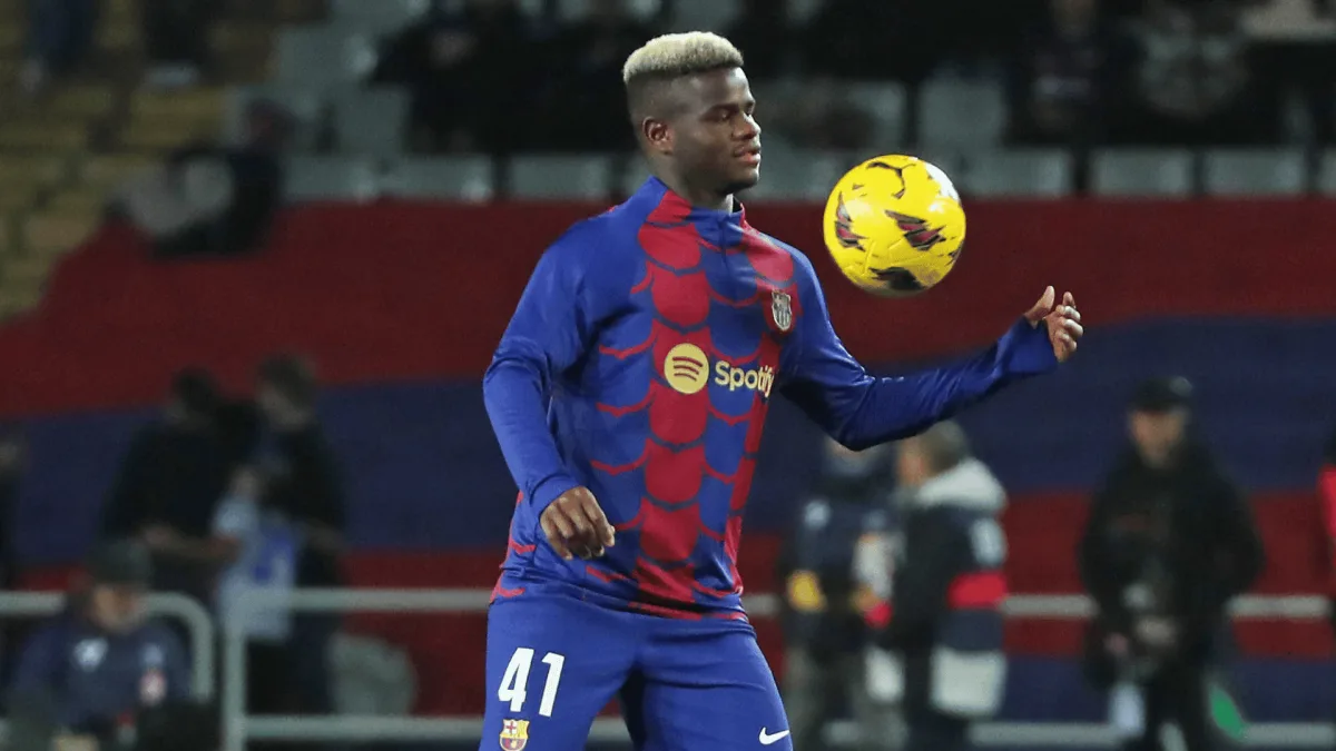 Spurs and Nice in hunt for Barca teenage centre-back sensation