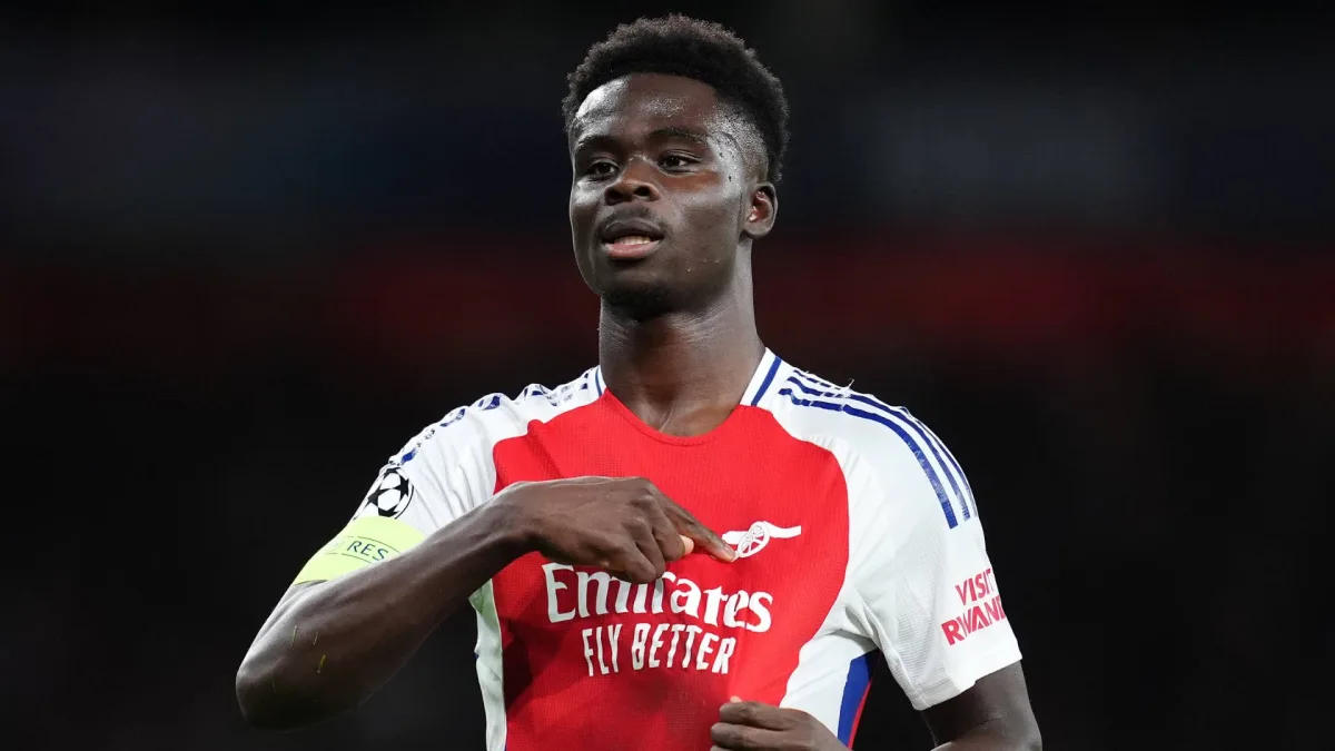 Arsenal handed worrying Bukayo Saka warning