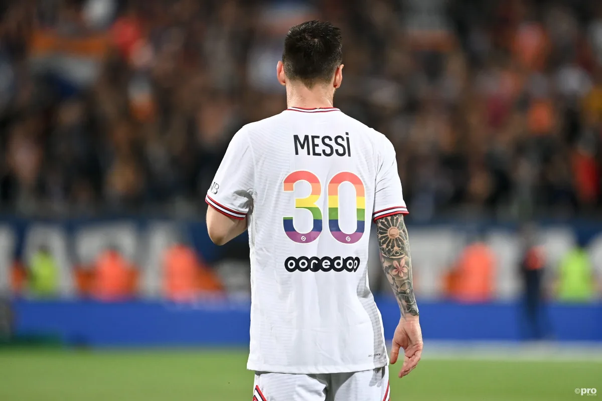 Lionel Messi 2021/22 PSG Fourth Jersey