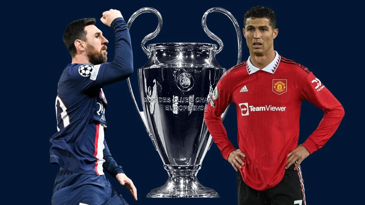 How many Champions League titles have Lionel Messi and Cristiano