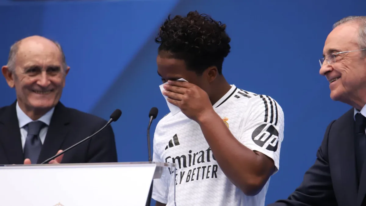 Endrick sends emotional Cristiano Ronaldo message at Real Madrid presentation