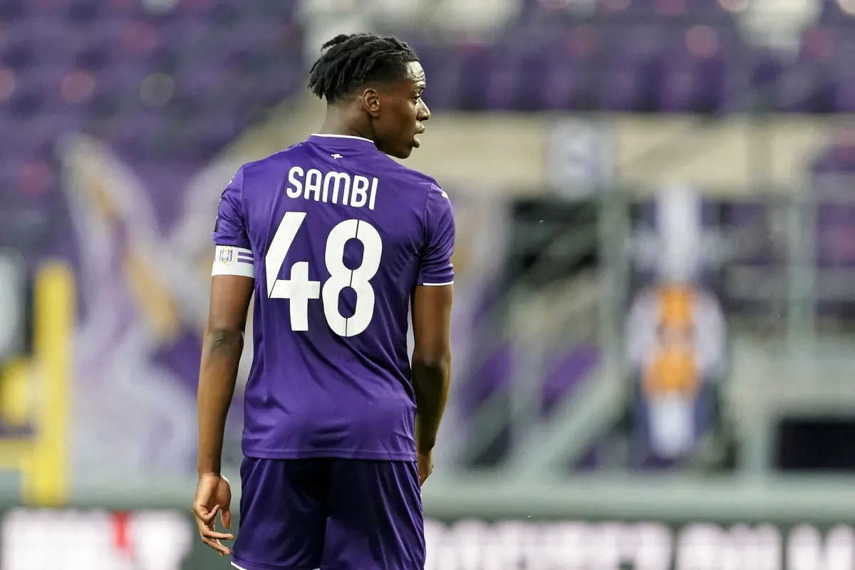 LIEGE, BELGIUM - FEBRUARY 28: Albert Sambi Lokonga of RSC