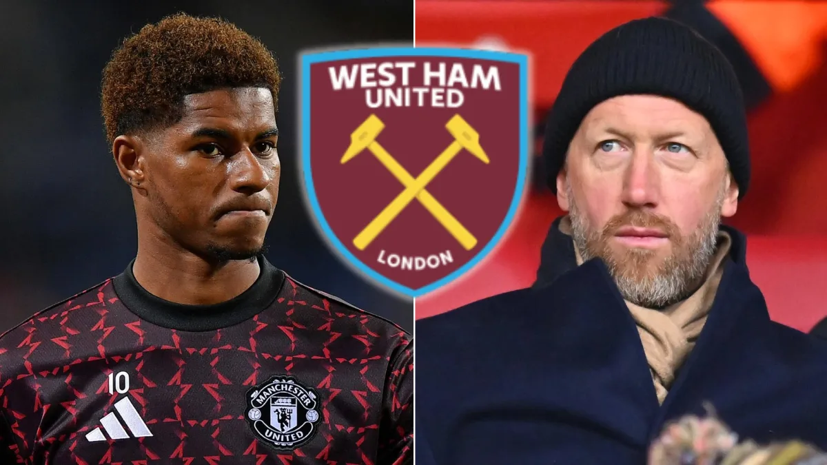 Graham Potter: New West Ham manager lines up Marcus Rashford as one of THREE new signings