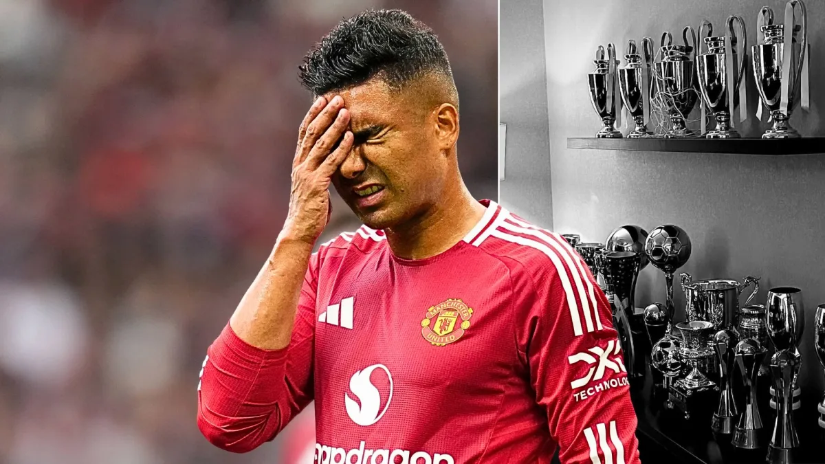 Casemiro’s wife hits back after Man Utd midfielder’s Liverpool disasterclass