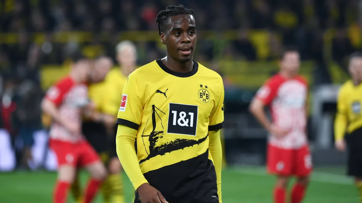 Dortmund Jamie Gittens stars as Man Utd and Arsenal send scouts