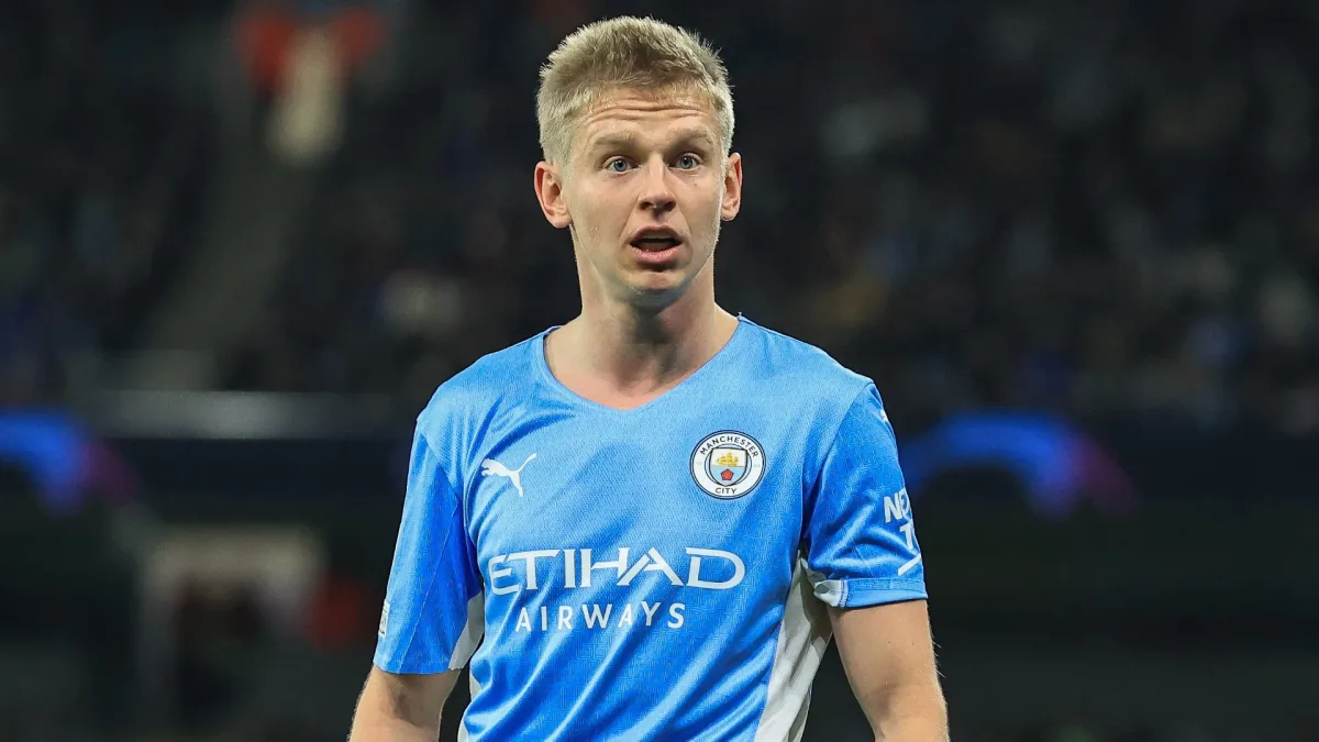 Oleksandr Zinchenko's new Man City squad number revealed