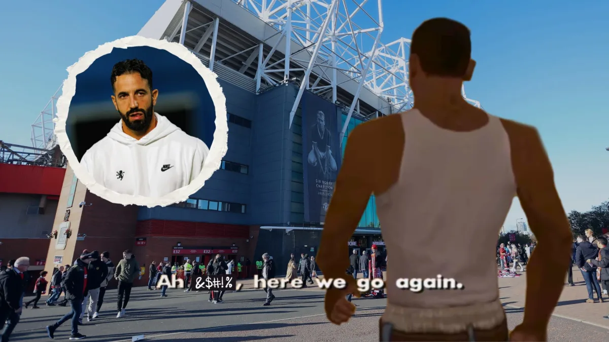 ‘Ah s***, here we go again’ – Man Utd fan’s brilliant GTA reaction to Amorim