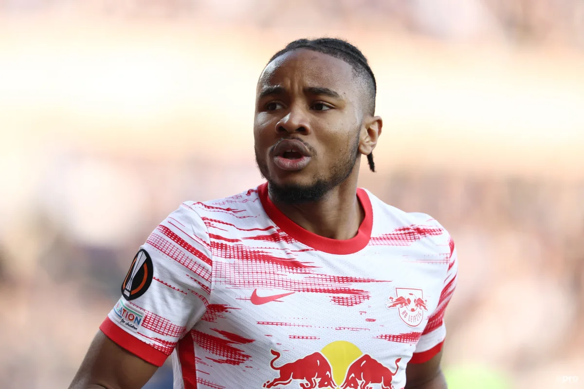 Christopher Nkunku transfer blow for Man Utd and Arsenal as RB Leipzig  double down - Mirror Online