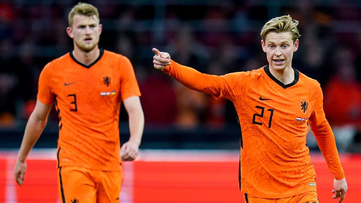 De jong best sale netherlands jersey